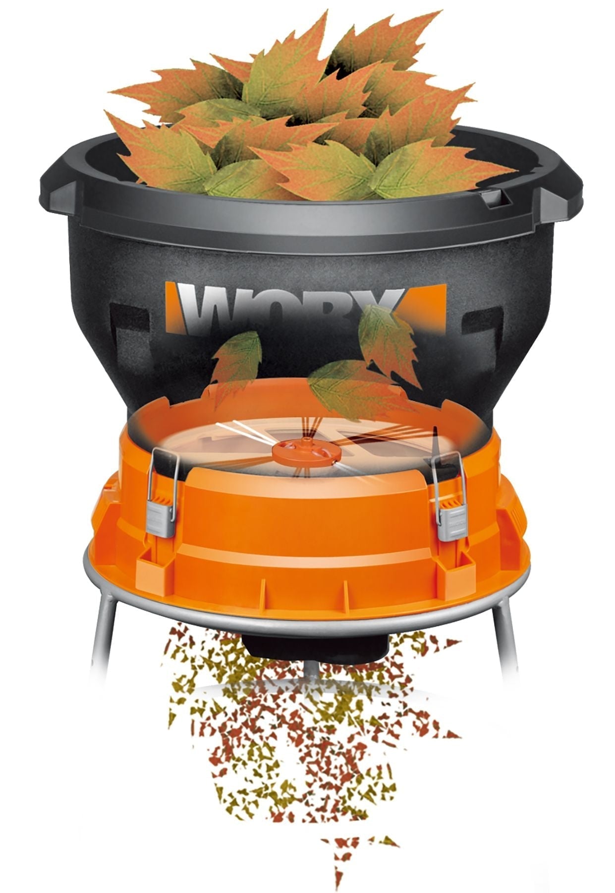WG430 13 Amp Electric Leaf Mulcher/Shredder, 13-in K1S1 - product image 2
