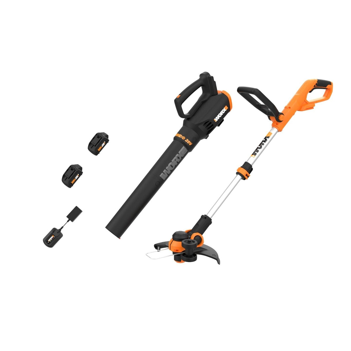 WG929 20V Power Share Cordless Grass Trimmer & Leaf Blower Combo Kit F2H3 - product image 1