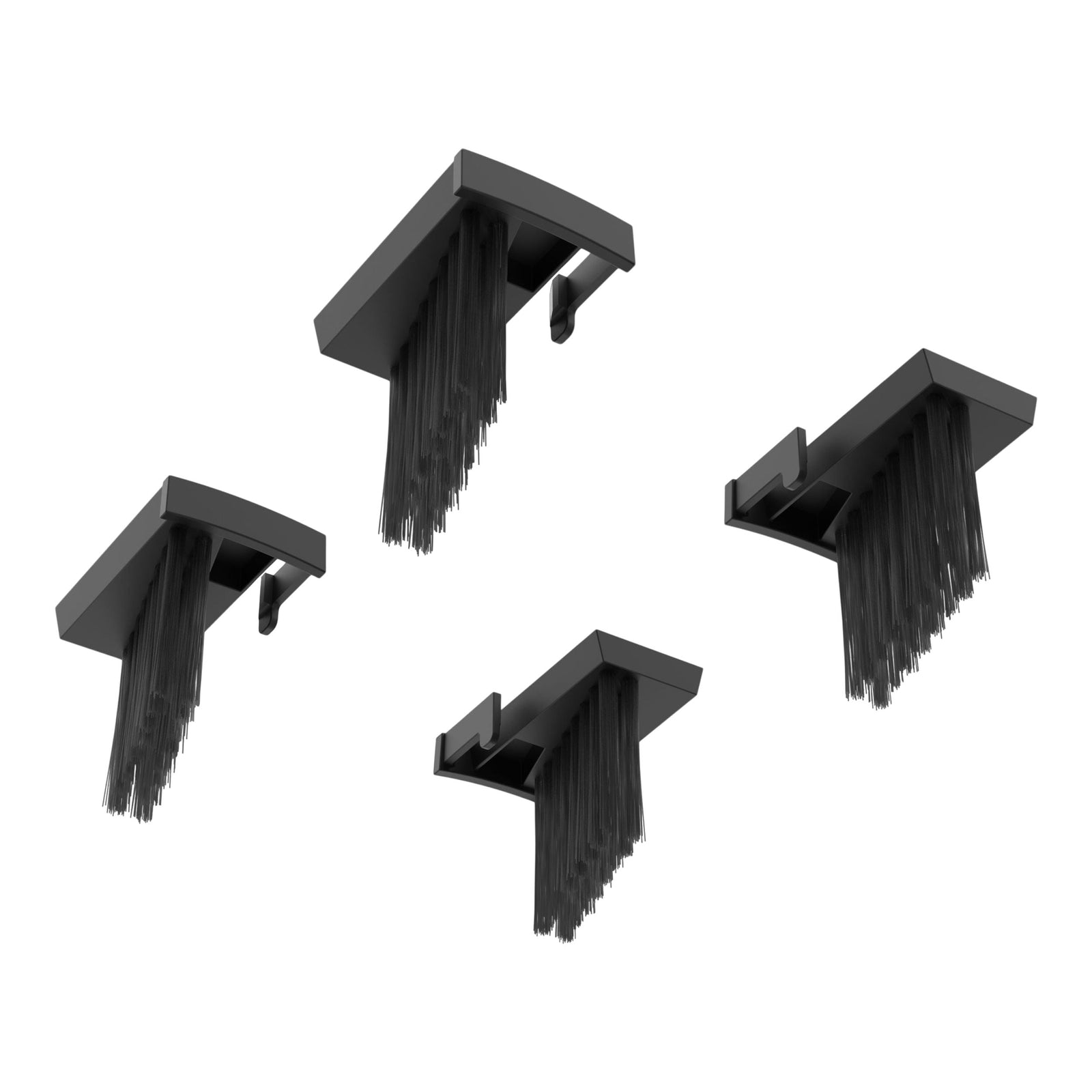 Wheel Brush for Vision Cloud 2.0 4WD Models, 4pcs, Black P6G9 - product image 3