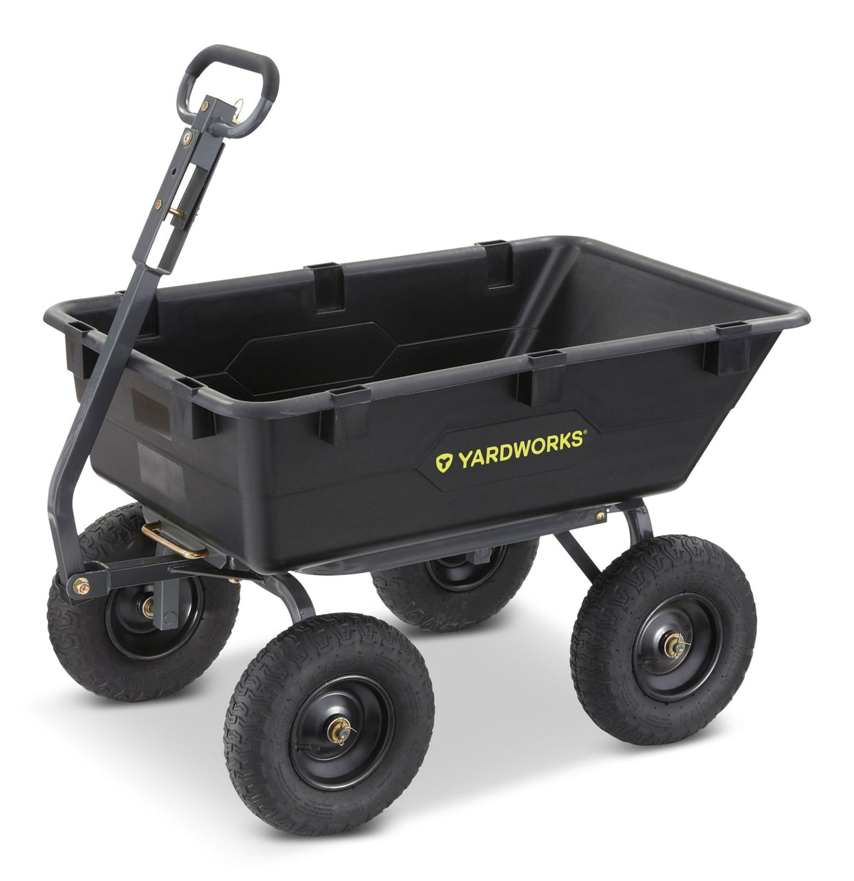 Poly Tray 4-Wheel Garden/Yard Cart, 1200-lb B0A5 - product image 1