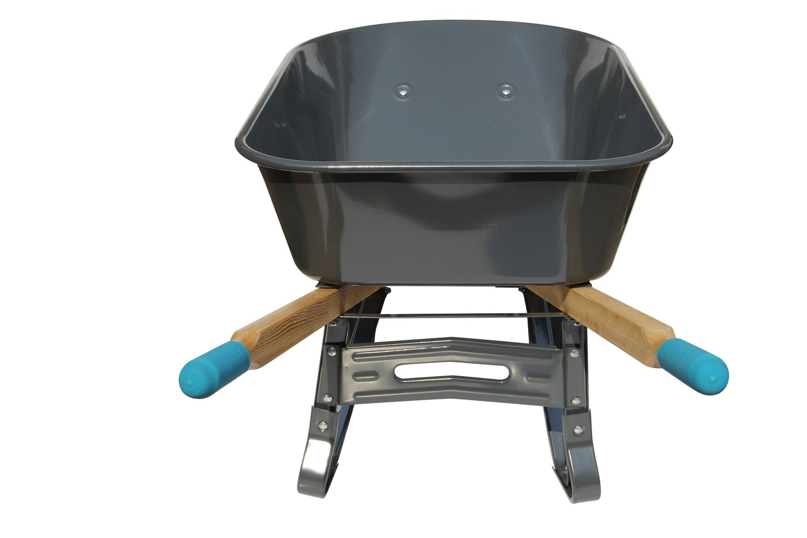Steel Tray 2-Wheel Garden Wheelbarrow, 6-cu-ft L0T6 - product image 5