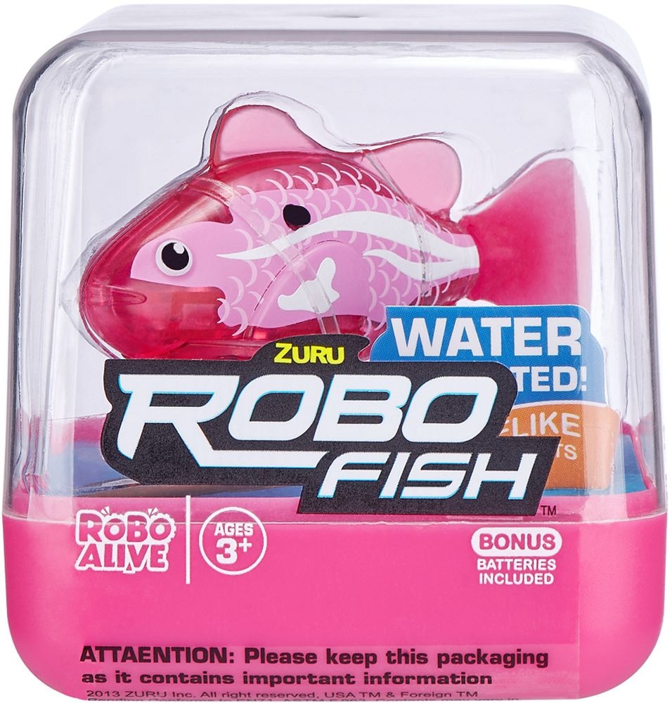 Robo Alive Robotic Fish Toy For Kids, Assorted, Ages 3+ N9U5 - product image 1