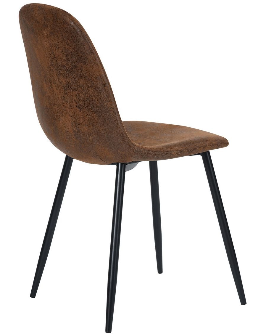 39F Charlton Suede Dining Chair, Brown S3Z7 - product image 5
