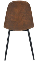 39F Charlton Suede Dining Chair, Brown S3Z7 - product image 6