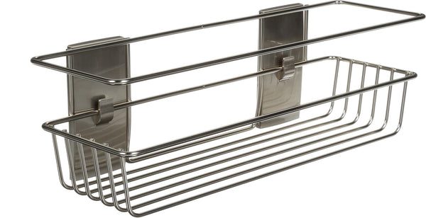 3M Command Bath Shower Caddy, Satin Nickel L1E5