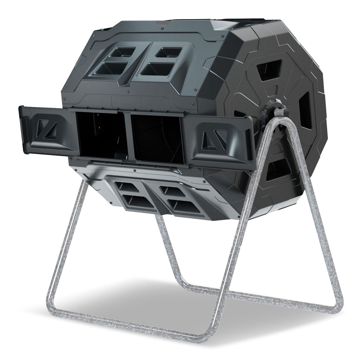 Tumbling Composter with Two Chambers J4B5 - product image 1