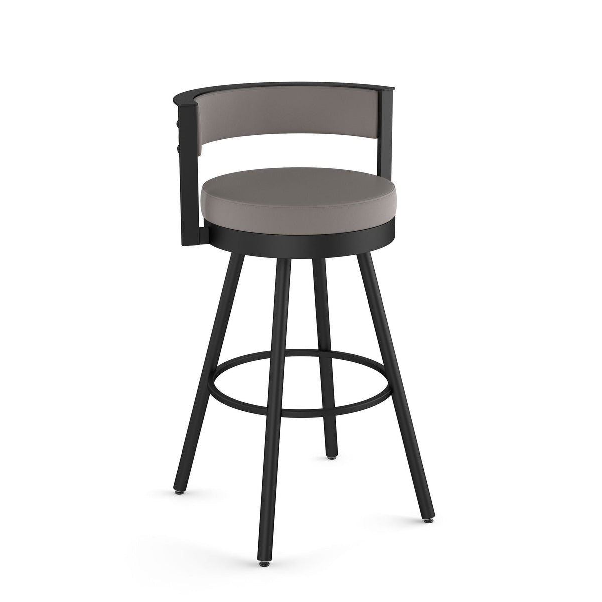 Eller Swivel Counter Stool with Padded Backrest, Multiple Colours, 26-in N9V2 - product image 1