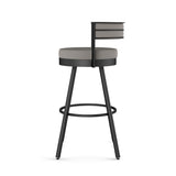 Eller Swivel Counter Stool with Padded Backrest, Multiple Colours, 26-in N9V2 - product image 5