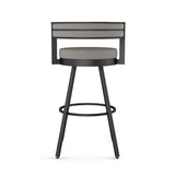 Eller Swivel Counter Stool with Padded Backrest, Multiple Colours, 26-in N9V2 - product image 6