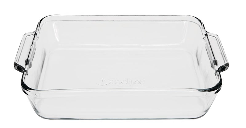 Oven Originals Glass Square Cake Dish, 8 x 8-in, 2-L P8B2