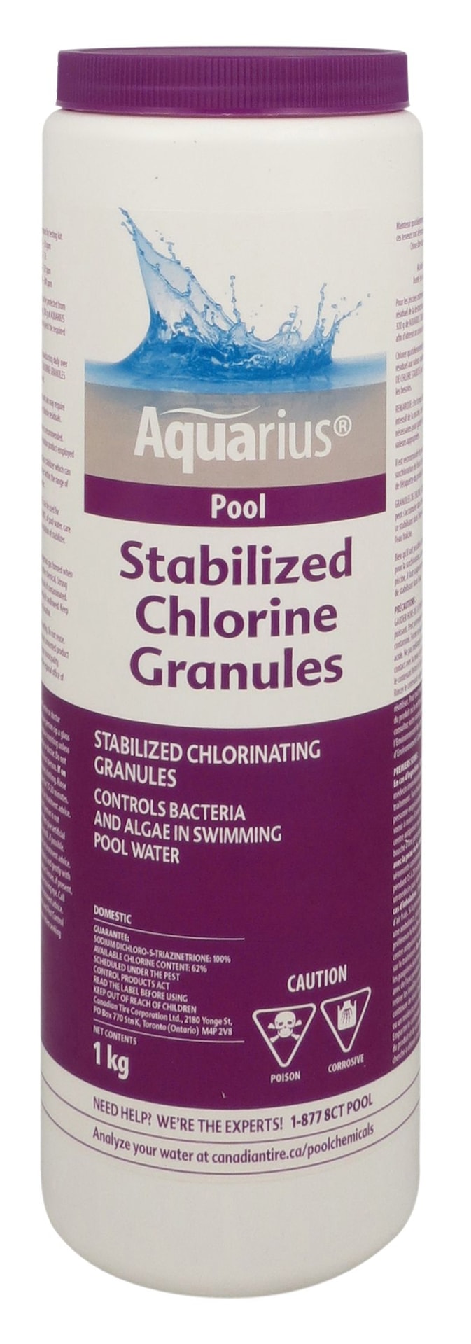Pool Stabilized Granular Chlorine, 1-kg K2G7 - product image 1