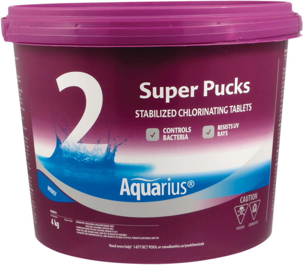 Step 2 Super Pucks Water Stabilized Chlorinating Tablets, 4-kg X6B7 - product image 1