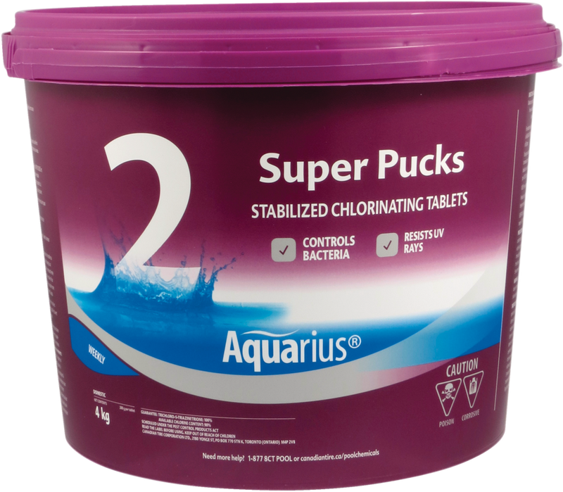 Step 2 Super Pucks Water Stabilized Chlorinating Tablets, 4-kg X6B7