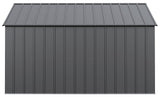 Classic 12x12-ft Charcoal Corrosion-Resistant Metal Shed D3H4 - product image 5