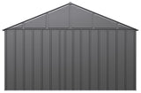 Classic 12x12-ft Charcoal Corrosion-Resistant Metal Shed D3H4 - product image 6