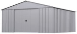 Classic 14x14-ft Flute Grey Corrosion-Resistant Steel Shed T4S5 - product image 2