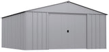 Classic 14x14-ft Flute Grey Corrosion-Resistant Steel Shed T4S5 - product image 3