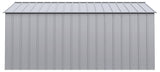 Classic 14x14-ft Flute Grey Corrosion-Resistant Steel Shed T4S5 - product image 4