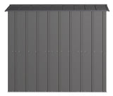 Classic Galvanized Steel Storage Shed, Charcoal, 6-ft x 7-ft F5S6 - product image 7