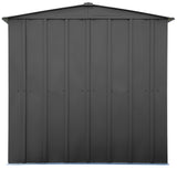Classic Galvanized Steel Storage Shed, Charcoal, 6-ft x 7-ft F5S6 - product image 8