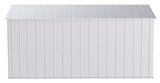 Classic Galvanized Steel Storage Shed, Flute Grey, 10-ft x 14-ft B0V6 - product image 7