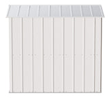 Classic Galvanized Steel Storage Shed, Flute Grey, 6-ft x 7-ft M0Z0 - product image 6