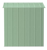 Classic Galvanized Steel Storage Shed, Sage Green, 8-ft x 6-ft D9C0 - product image 4