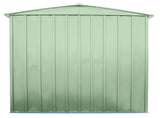 Classic Galvanized Steel Storage Shed, Sage Green, 8-ft x 6-ft G4H2 - product image 7