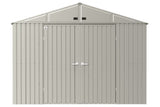 Elite 10x14-ft Cool Grey Corrosion-Resistant Steel Shed V3U0 - product image 1