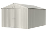 Elite 10x14-ft Cool Grey Corrosion-Resistant Steel Shed V3U0 - product image 2