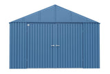 Elite 12x12-ft Blue Grey Corrosion-Resistant Steel Shed F5M2 - product image 1