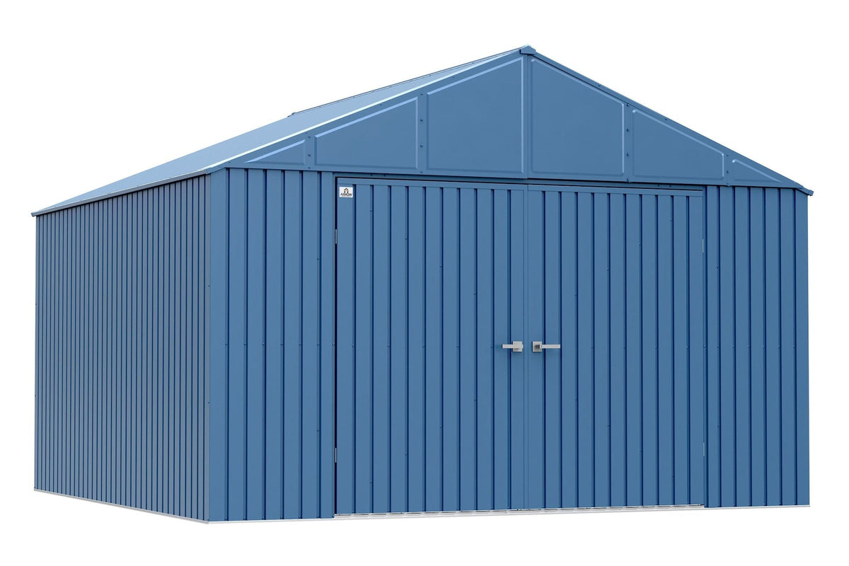 Elite 12x12-ft Blue Grey Corrosion-Resistant Steel Shed F5M2 - product image 3
