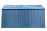 Elite 12x14-ft Blue Grey Corrosion-Resistant Steel Shed G7H0 - product image 4