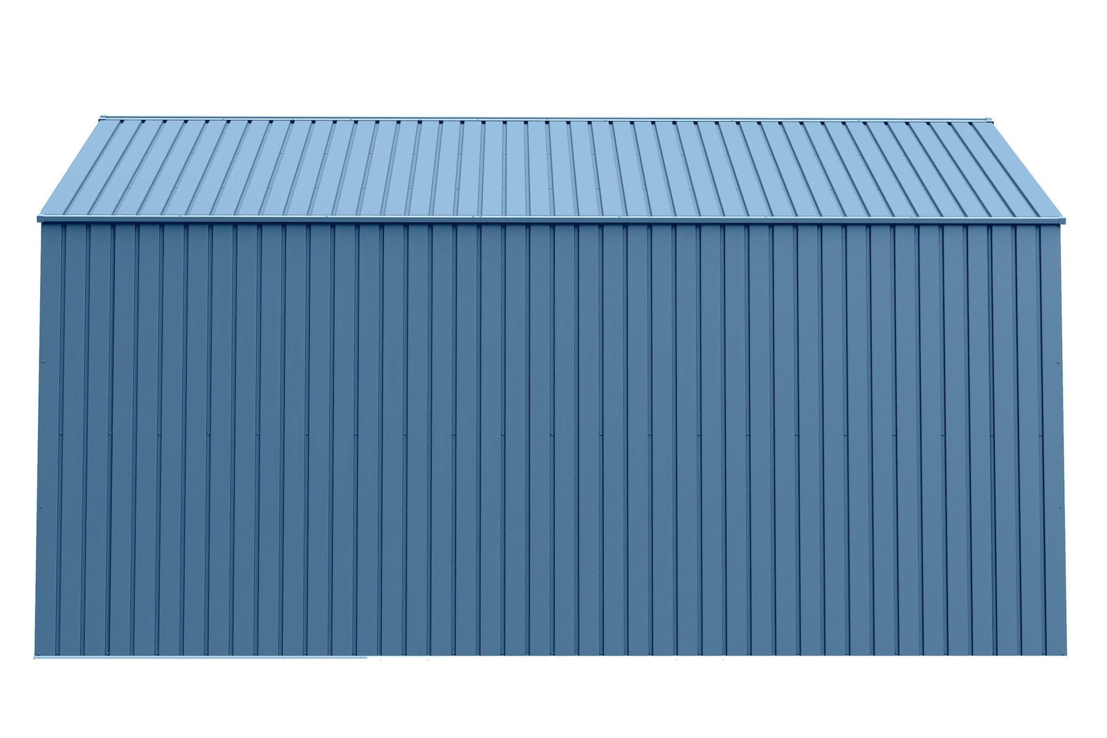 Elite 12x14-ft Blue Grey Corrosion-Resistant Steel Shed G7H0 - product image 4