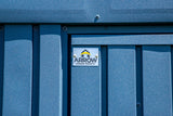 Elite 12x14-ft Blue Grey Corrosion-Resistant Steel Shed L9Q8 - product image 6