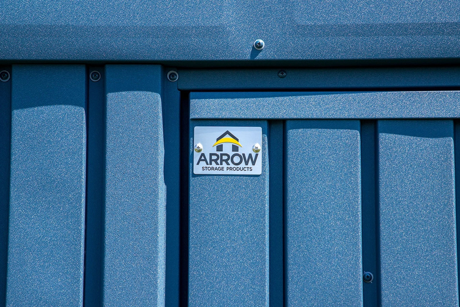 Elite 12x14-ft Blue Grey Corrosion-Resistant Steel Shed L9Q8 - product image 6