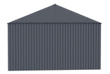 Elite 12x16-ft Anthracite Corrosion-Resistant Steel Storage Shed K7B9 - product image 5