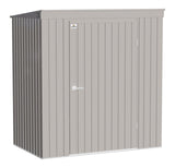 Elite Steel Storage Shed with Pent Roof, Cool Grey, 6-ft x 4-ft Q5Q4 - product image 1