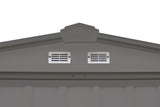 EZEE Galvanized Steel Storage Shed with Low Gable Roof, Charcoal, 6-ft x 5-ft W0V9 - product image 2