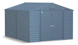 Select Galvanized Steel Storage Shed, Blue Grey, 10-ft x 8-ft M8P5 - product image 1