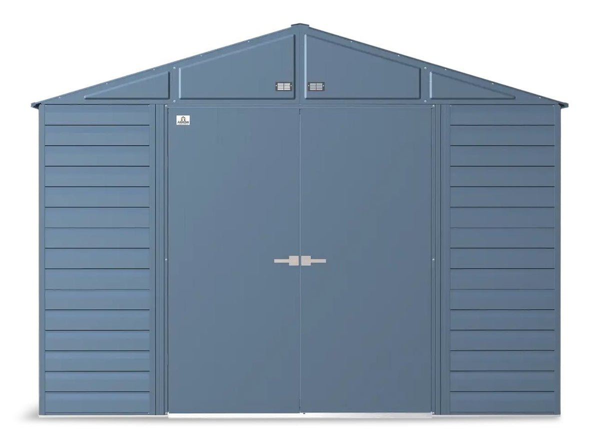 Select Galvanized Steel Storage Shed, Blue Grey, 10-ft x 8-ft M8P5 - product image 2