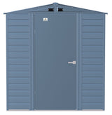Select Galvanized Steel Storage Shed, Blue Grey, 6-ft x 5-ft Y6C2 - product image 4