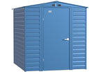 Select Galvanized Steel Storage Shed, Blue Grey, 6-ft x 7-ft F4C8 - product image 1