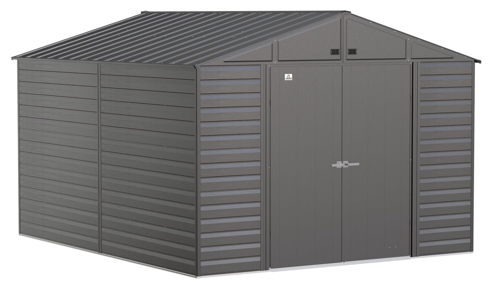 Select Galvanized Steel Storage Shed, Charcoal, 10-ft x 12-ft P8P3 - product image 2