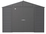 Select Galvanized Steel Storage Shed, Charcoal, 10-ft x 12-ft D2K3 - product image 4
