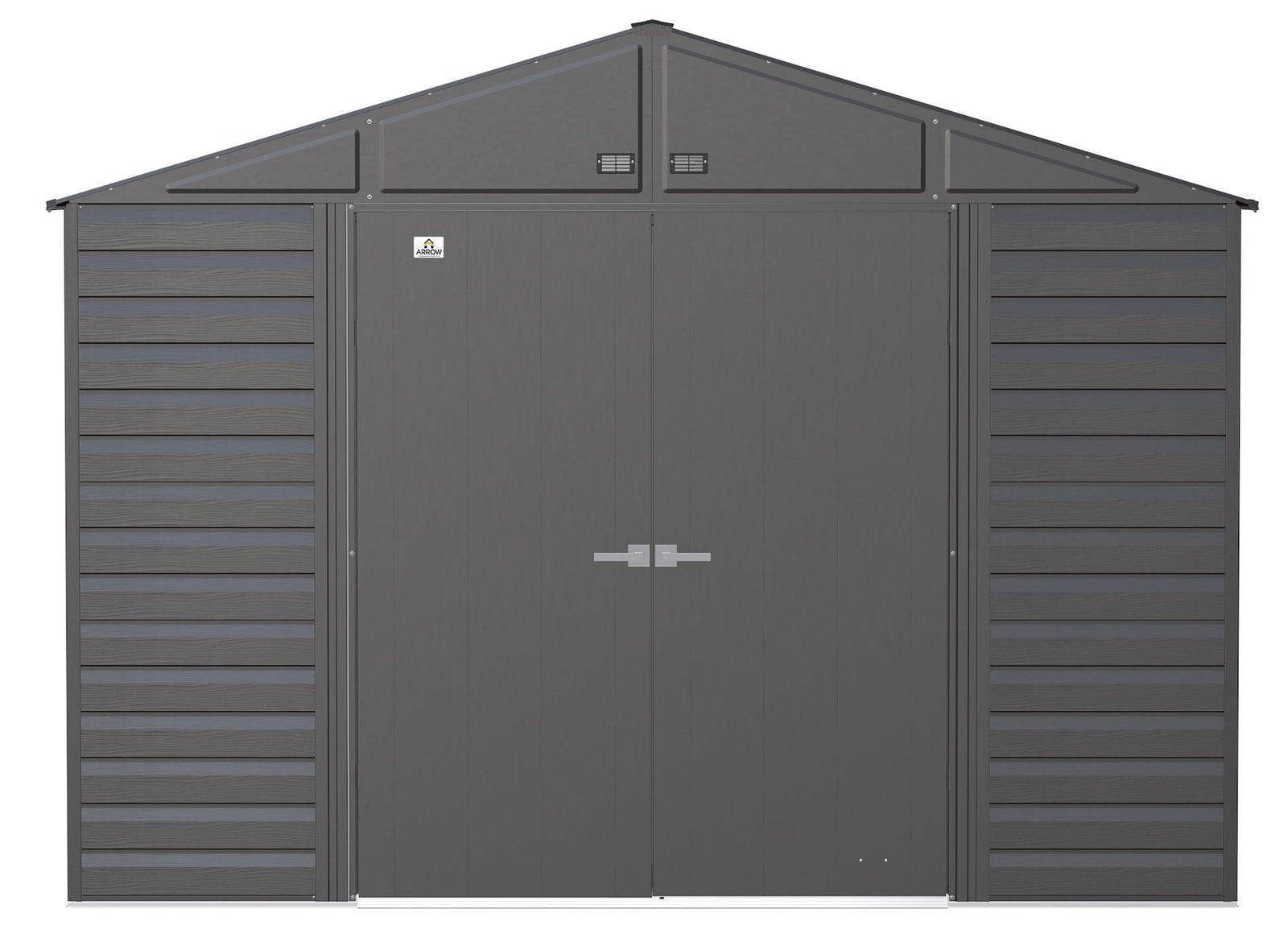 Select Galvanized Steel Storage Shed, Charcoal, 10-ft x 12-ft D2K3 - product image 4
