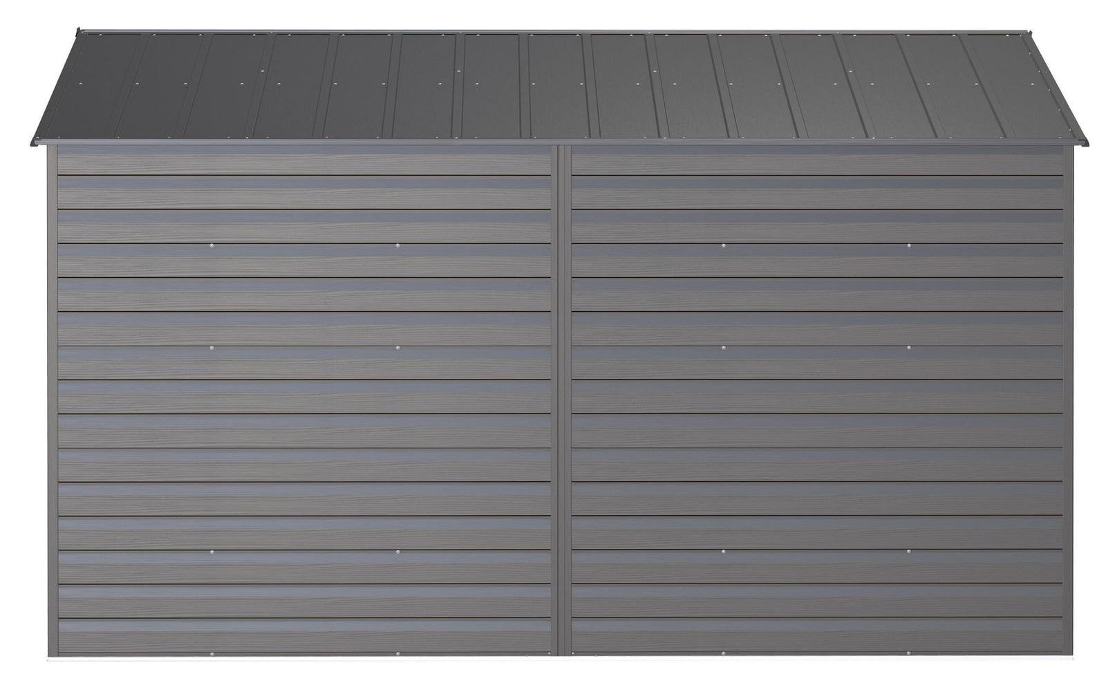 Select Galvanized Steel Storage Shed, Charcoal, 10-ft x 12-ft D2K3 - product image 5