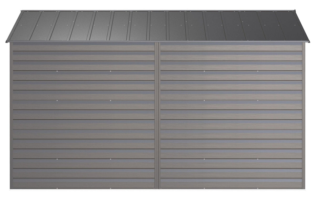 Select Galvanized Steel Storage Shed, Charcoal, 10-ft x 12-ft D2K3 - product image 6