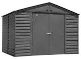 Select Galvanized Steel Storage Shed, Charcoal, 10-ft x 8-ft X4S2 - product image 2