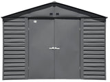 Select Galvanized Steel Storage Shed, Charcoal, 10-ft x 8-ft X4S2 - product image 4